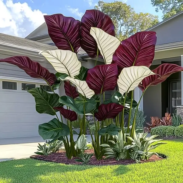 Tropical Style Giant Caladium Seeds - 8🟫, 50 Seeds🌱