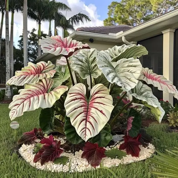 Tropical Caladium Seeds - 4🟩, 500 Seeds💗
